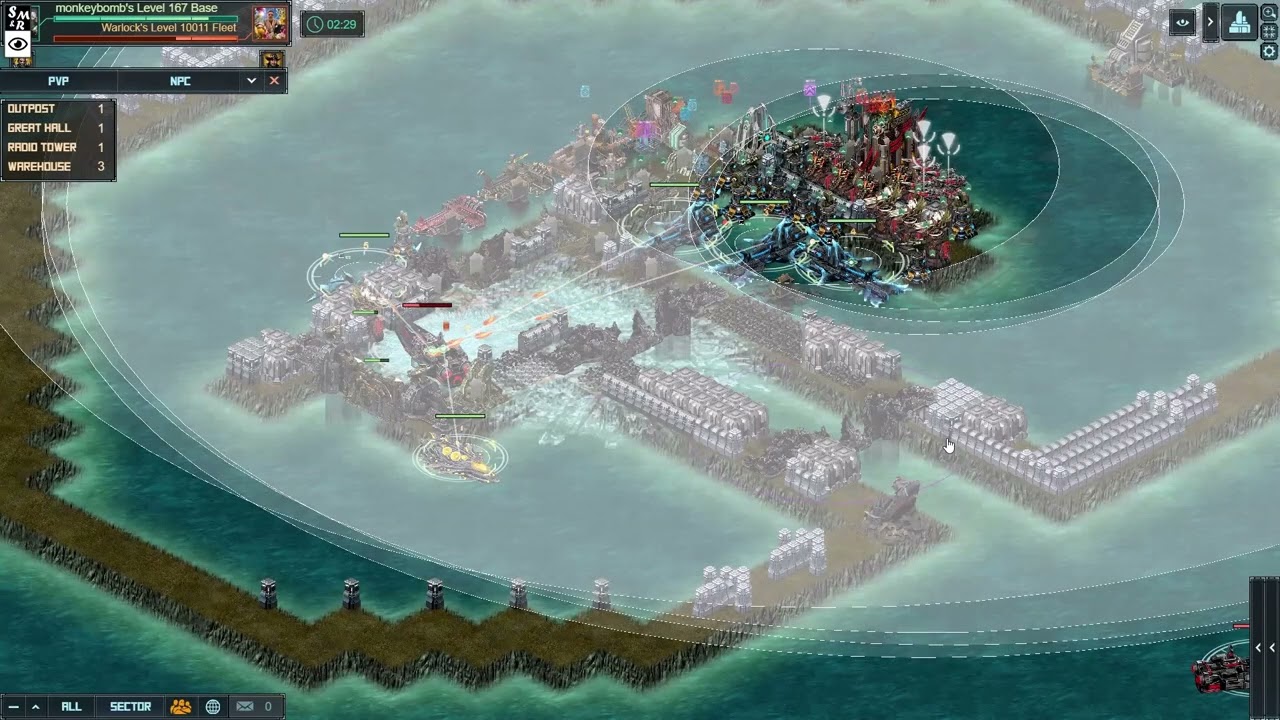 Battle Pirates Base Defence / Meltdowns