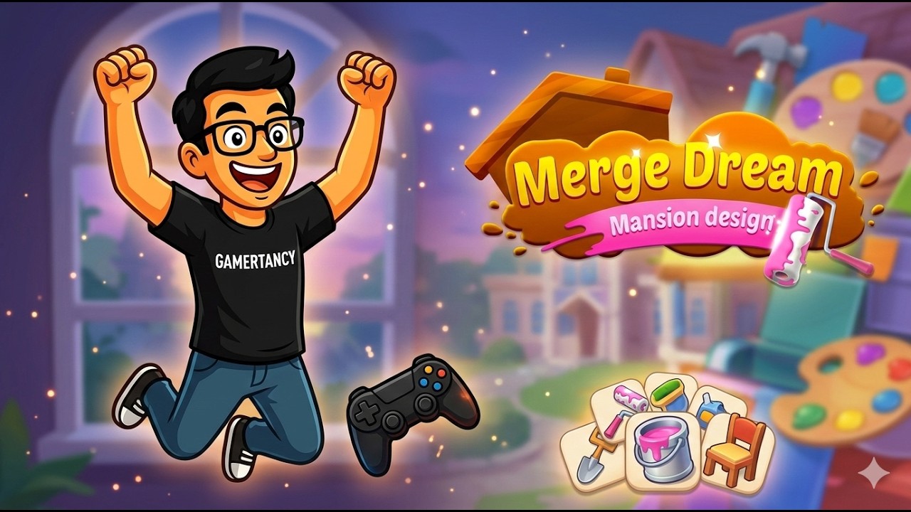 Merge Dream Mansion Design | Elegant Home Makeovers and Calm Creative Flow 🏡🧩 | Gamertancy