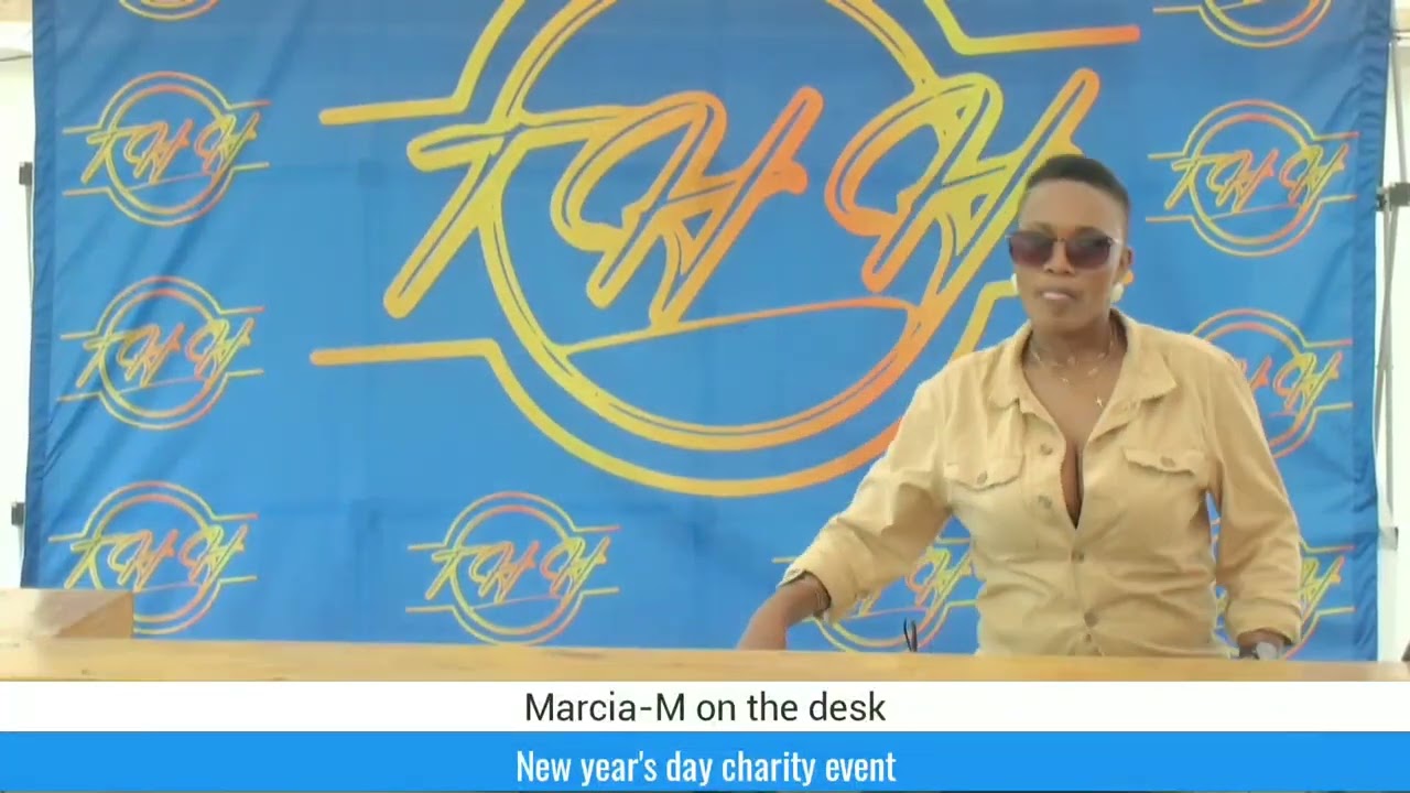 Marcia-M RnB and Soul Music selector live video mix. New year's day Charity Event 