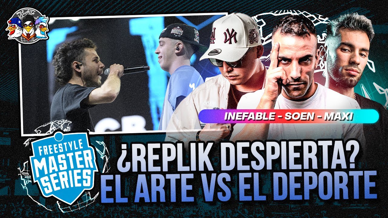 ¿REPLIK ES EL ARTE PURO DEL FREESTYLE? ¿EXE LA DEPORTIVIDAD? *MAXI, INEFABLE Y SOEN* LOS ANALISTAS