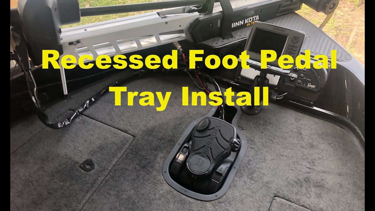 Ranger Boat Factory Recessed Foot Pedal