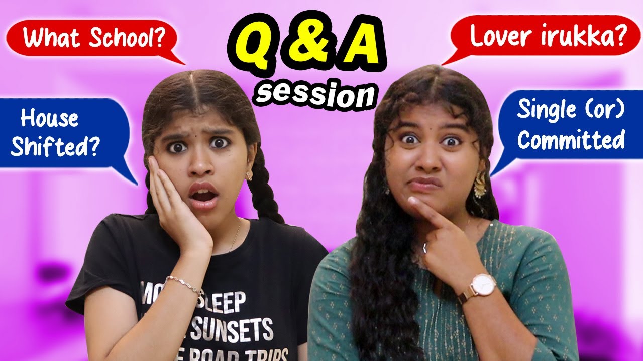 😱Akka ku LOVER irukka?❤️ House Shifted Ah?🏠 Q&A PART 1😅 || Ammu Times ||