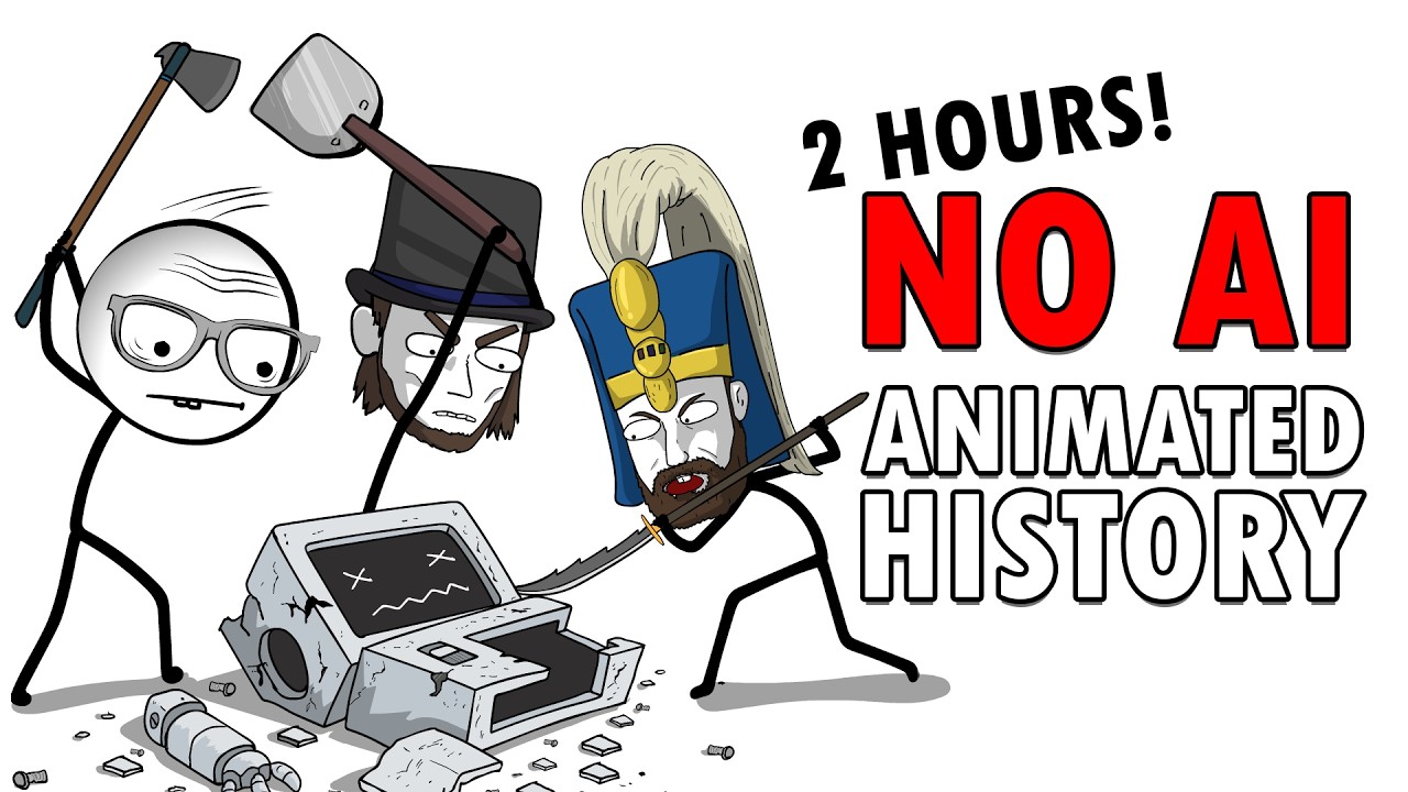 2 Hours of Animated History to Fall Asleep to (NO AI)