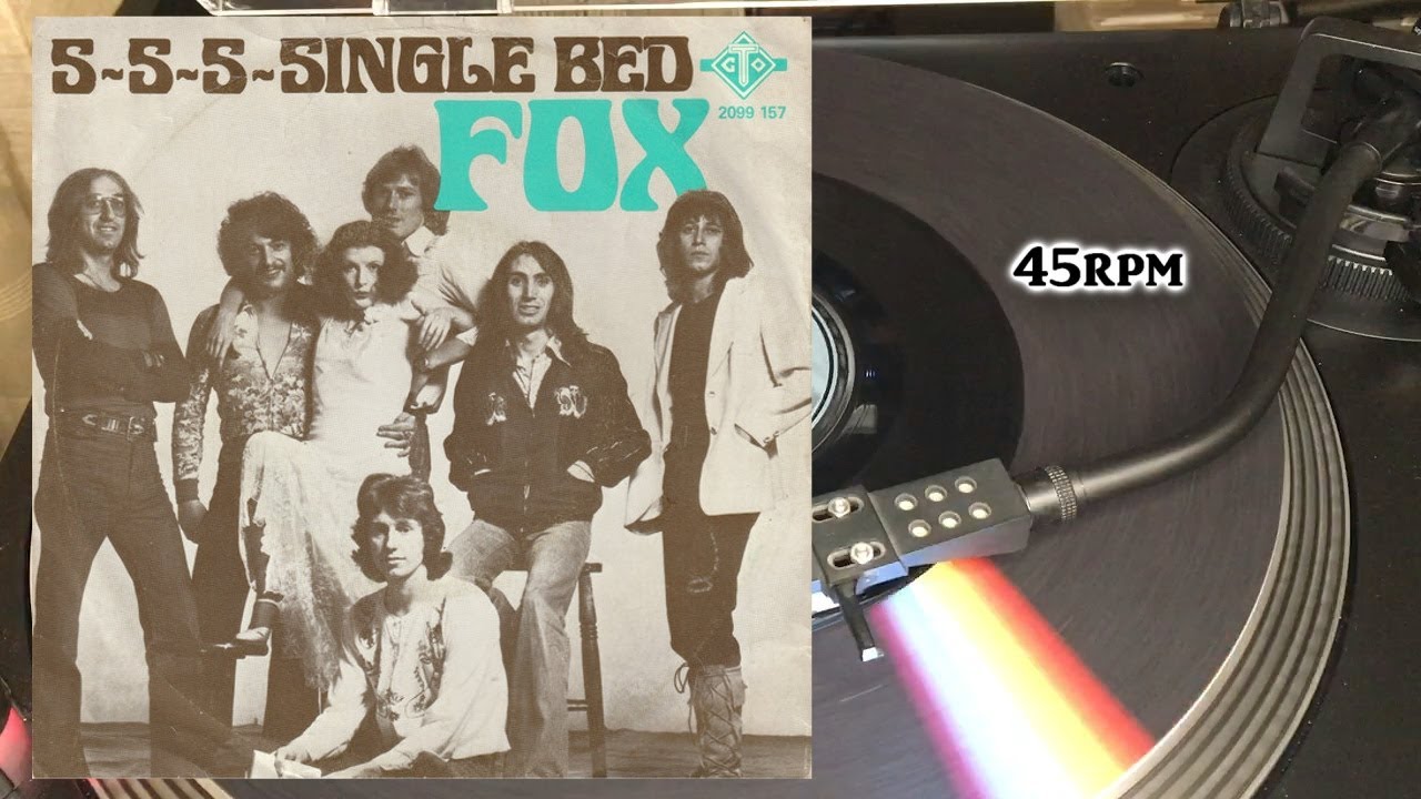 Fox - S-s-s-single Bed, 1976, GTO - 2059 157, Vinyl, 7