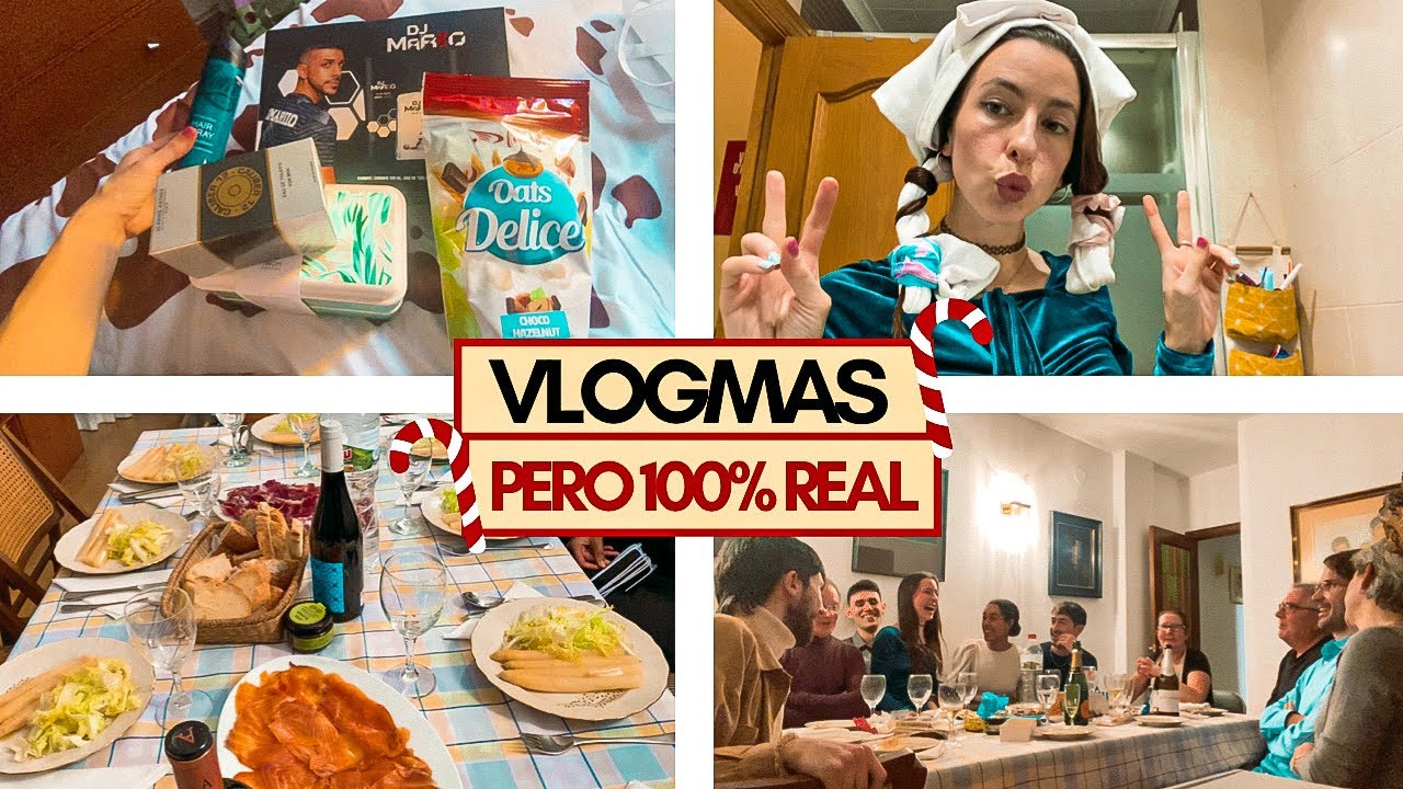 Envuelvo regalos, arréglate conmigo, cena de NOCHEBUENA🎄| VLOGMAS