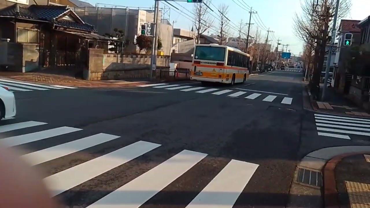 北九州市営🈺バス朝運行二島方面こいけ2今日も運行1144