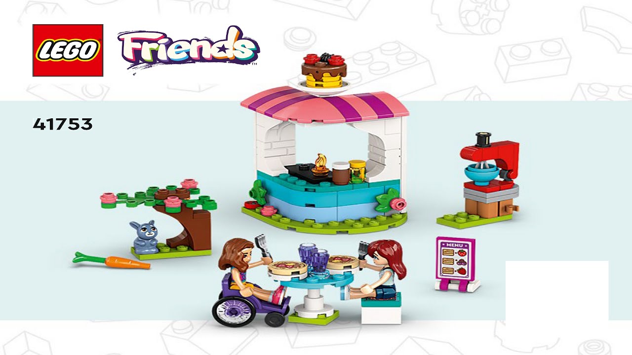 LEGO instructions - LEGO Friends - 41753 - Pancake Shop