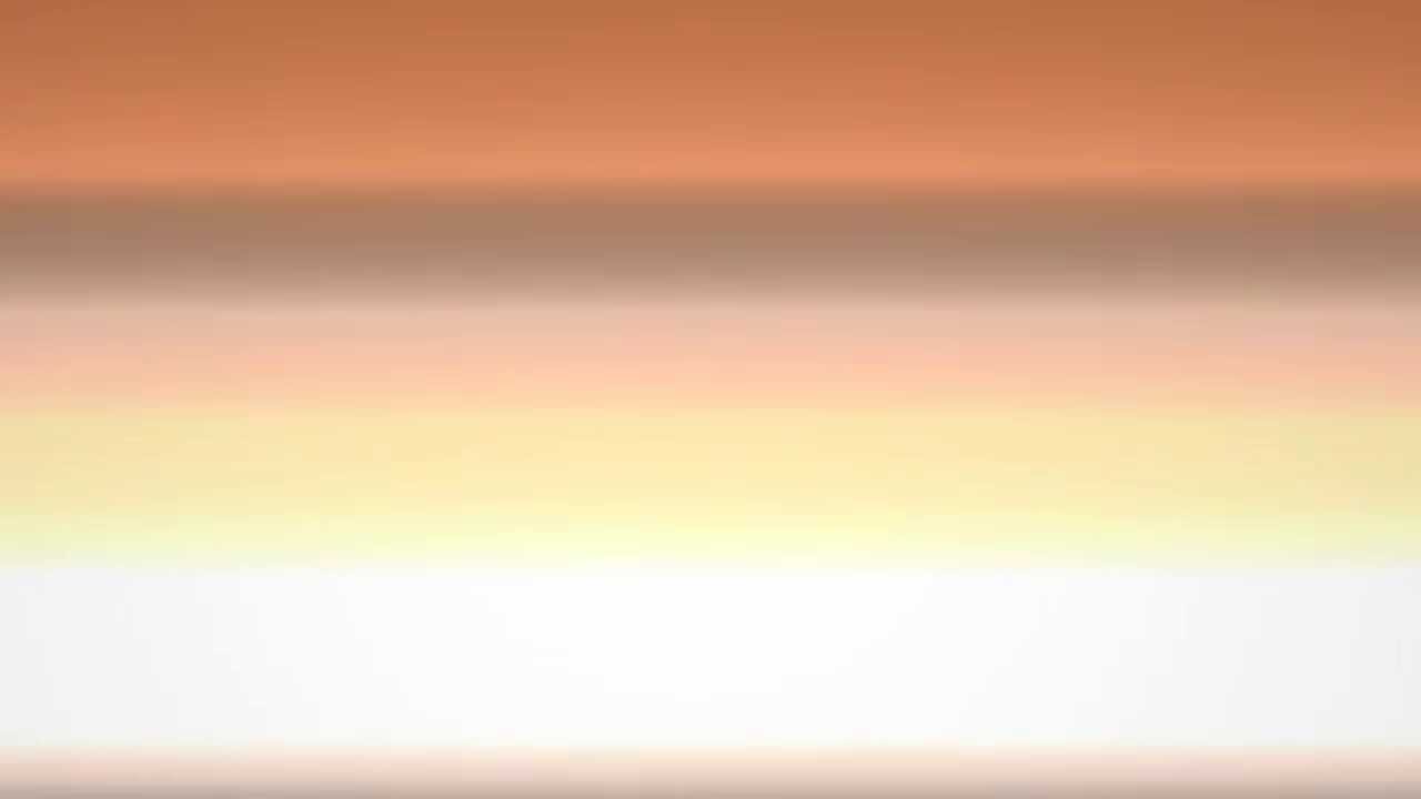 4K UHD Slow Orange Horizontal Light Leaks Overlay Video Animation