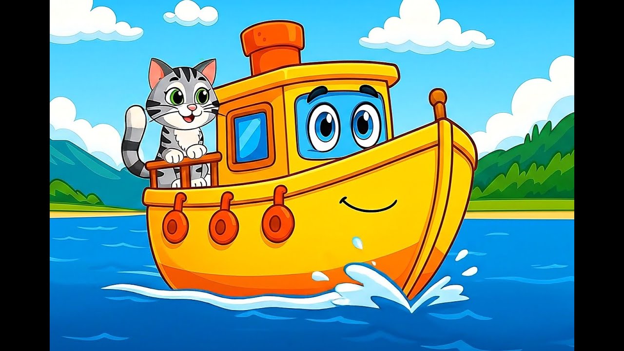 &ldquo;Yellow Boat Song 🚤 | Guess the Animals | Fun Kids Song&rdquo;