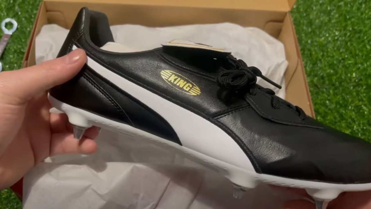 Unboxing Puma King Top SG Football Boots + On Feet
