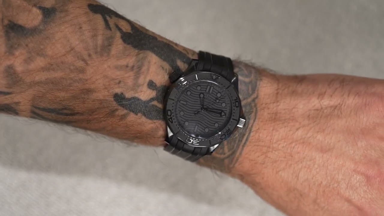 Zegarek Omega Seamaster 300m black ceramic ref.  210.92.44.20.01.003 czarna ninja