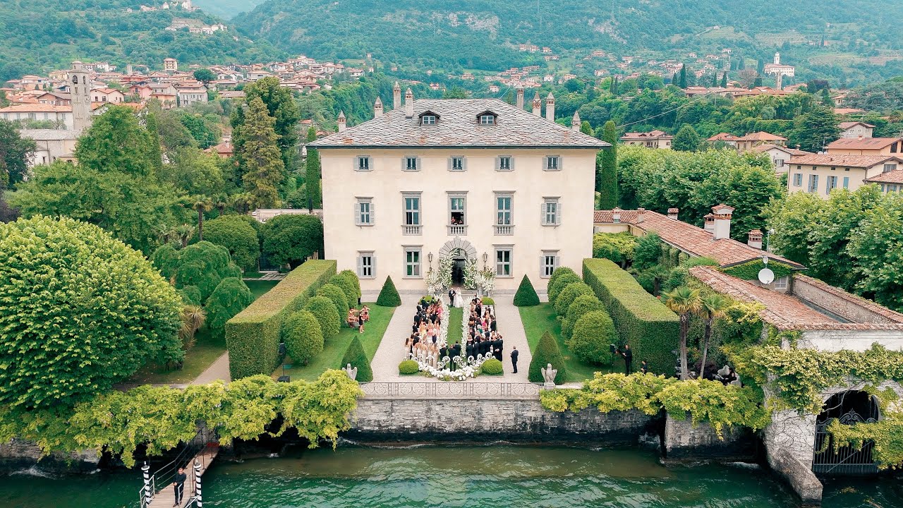 Paige & Peter’s Luxurious Lake Como Wedding at Villa Balbiano