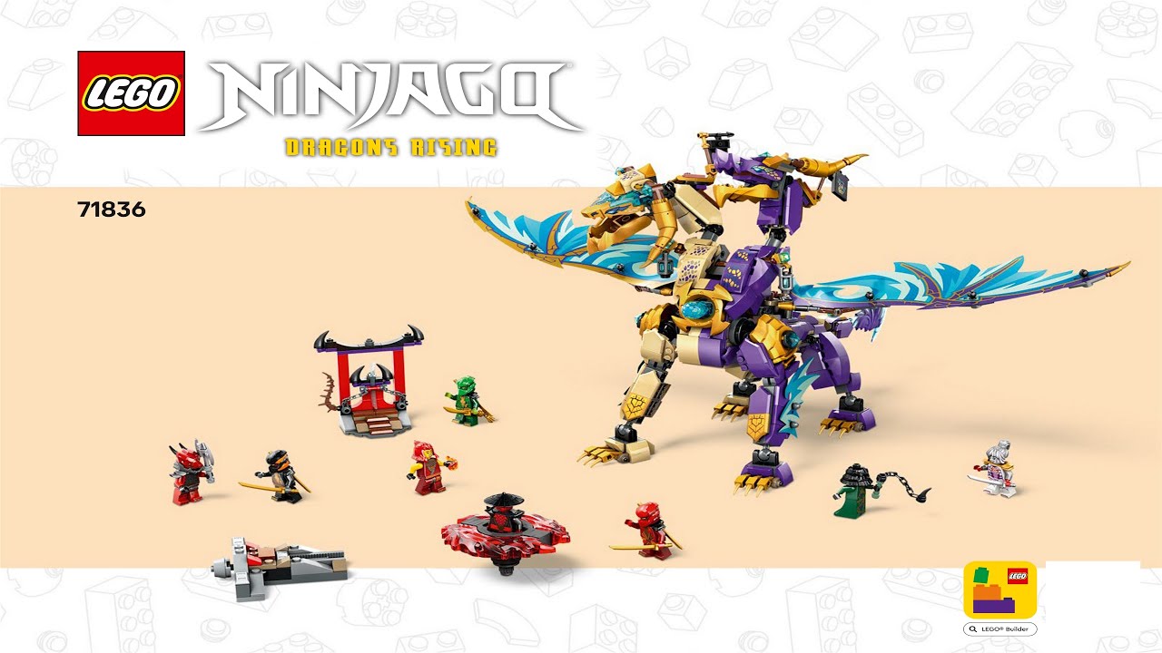 🍀 LEGO instructions 🍀 Ninjago 🍀 71836 🍀 Arc Dragon of Focus 🍀