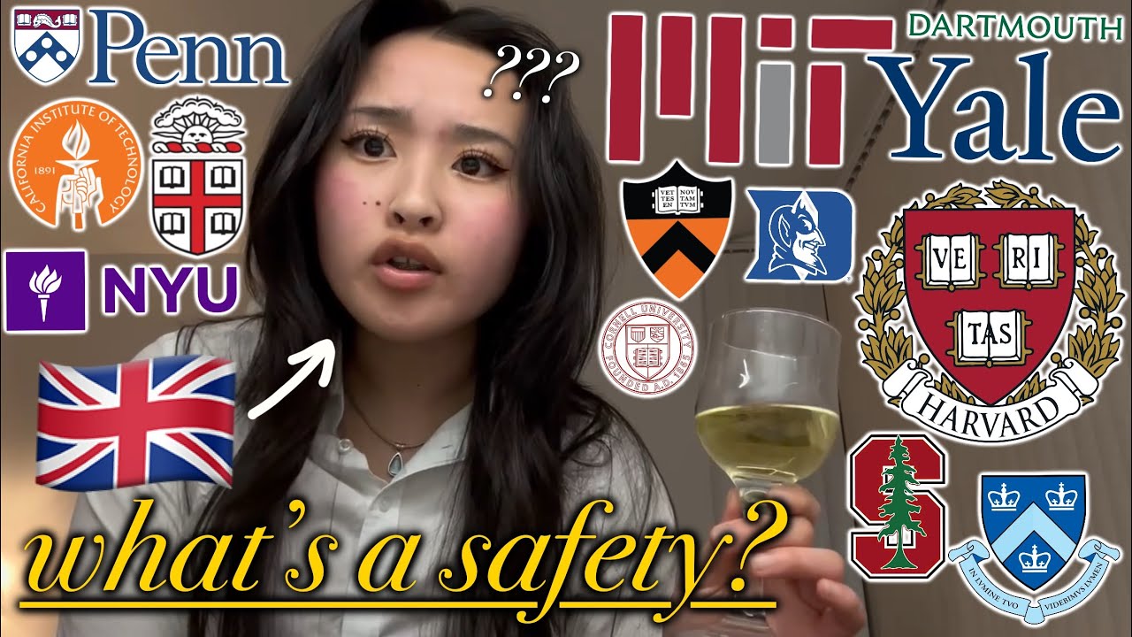 i applied NO SAFETIES | INSANE COLLEGE DECISION REACTION 2025 #classof2029 #college
