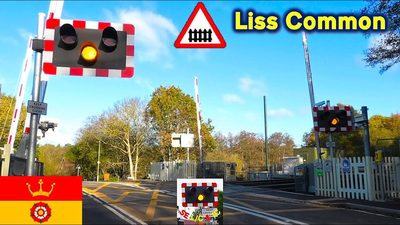 The Fully-Renewed Liss Common Level Crossing, Hampshire