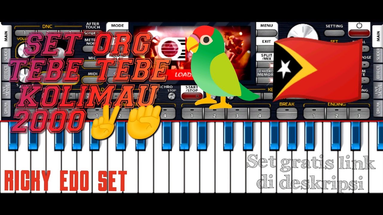 EDO SET ORG24 TEBE-TEBE KOLIMAU 2000 Link di deskripsi.