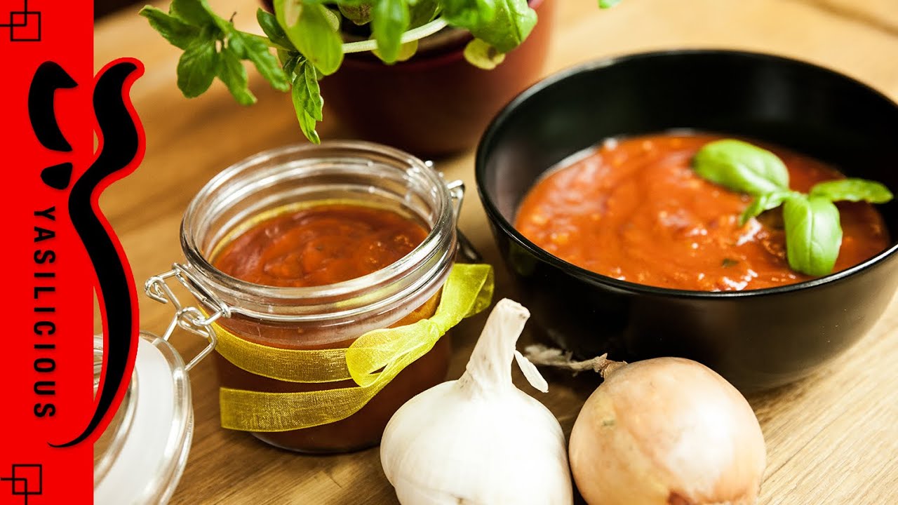 TOMATENSO&szlig;E f&uuml;r PIZZA - Pizzasauce einfach selbst machen / Pizzaso&szlig;e