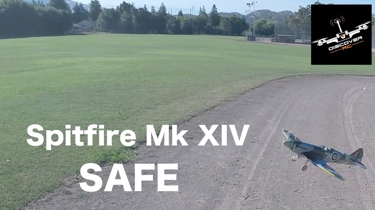 E-flite Spitfire Mk XIV: Flying with SAFE
