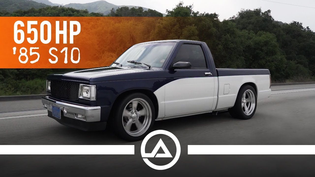 Killing Tires in a 650 hp '85 Chevy S10 Sleeper