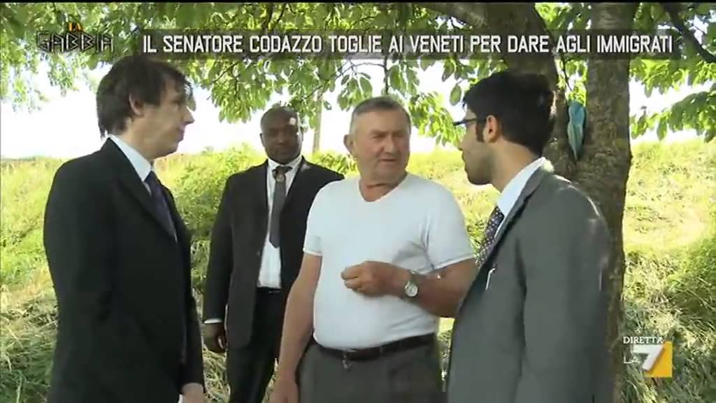 Il Senatore Codazzo toglie ai veneti per dare agli immigrati