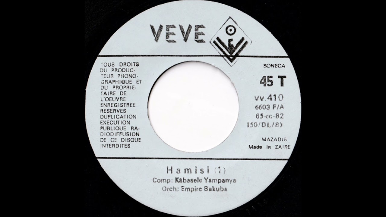 Kabasele Yampanya & Empire Bakuba - Hamisi part.1