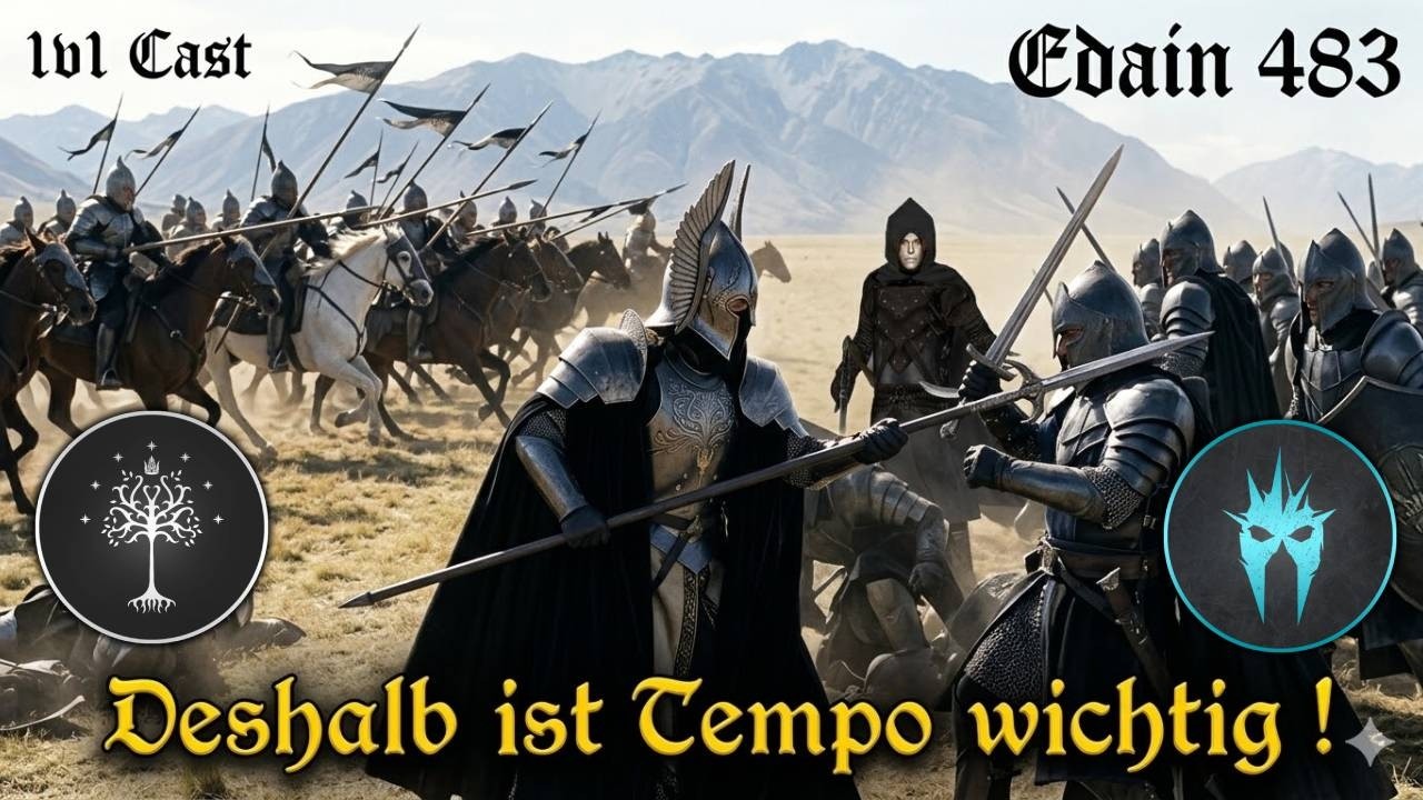 Wo ist das Tempo ? IntBiest (Angmar) vs Alchemist (Gondor) 1v1 Cast Edain Mod 4.8.3
