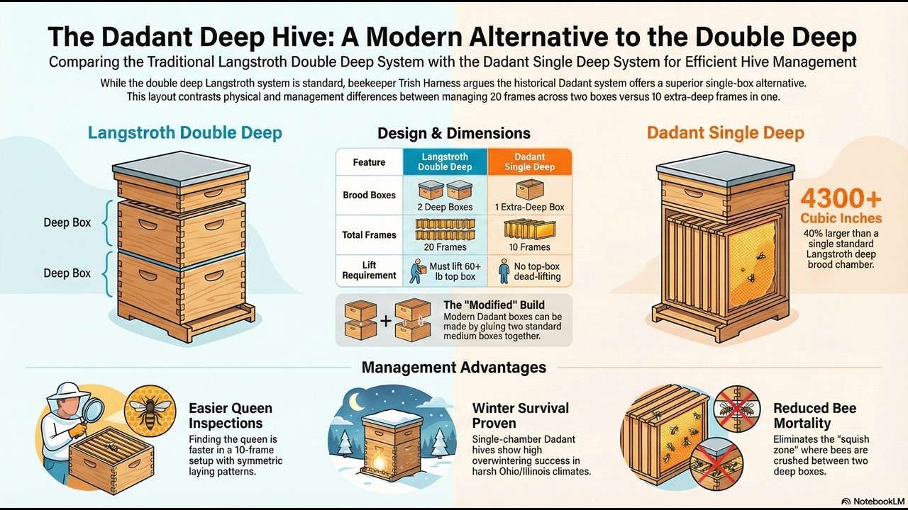 Dadant Deep Hive Comparison