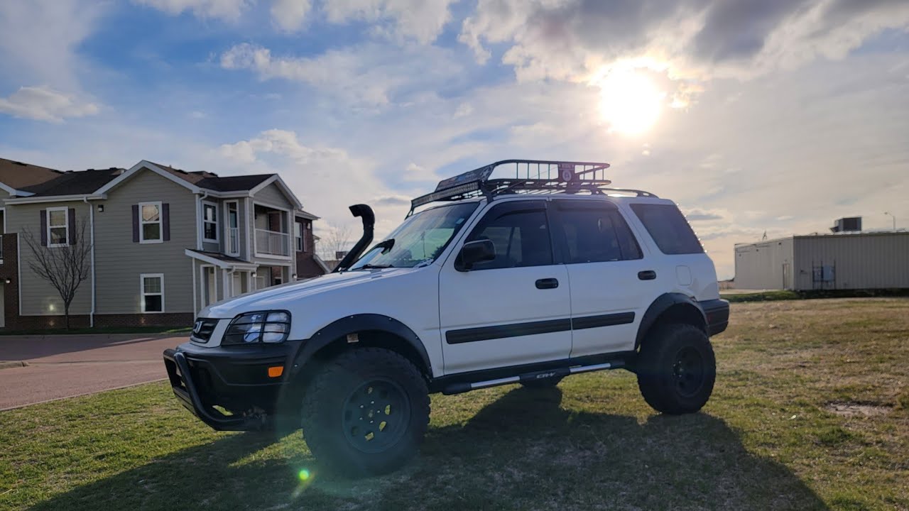 HOW TO INSTALL HONDA OEM NERF BARS ON 1ST GEN CRV 97-01/ RD1/2