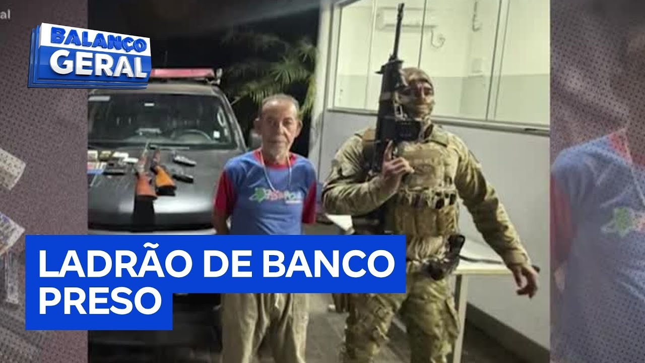 Homem que assumiu identidade do irmão para roubar bancos e traficar armas é preso em Goiás