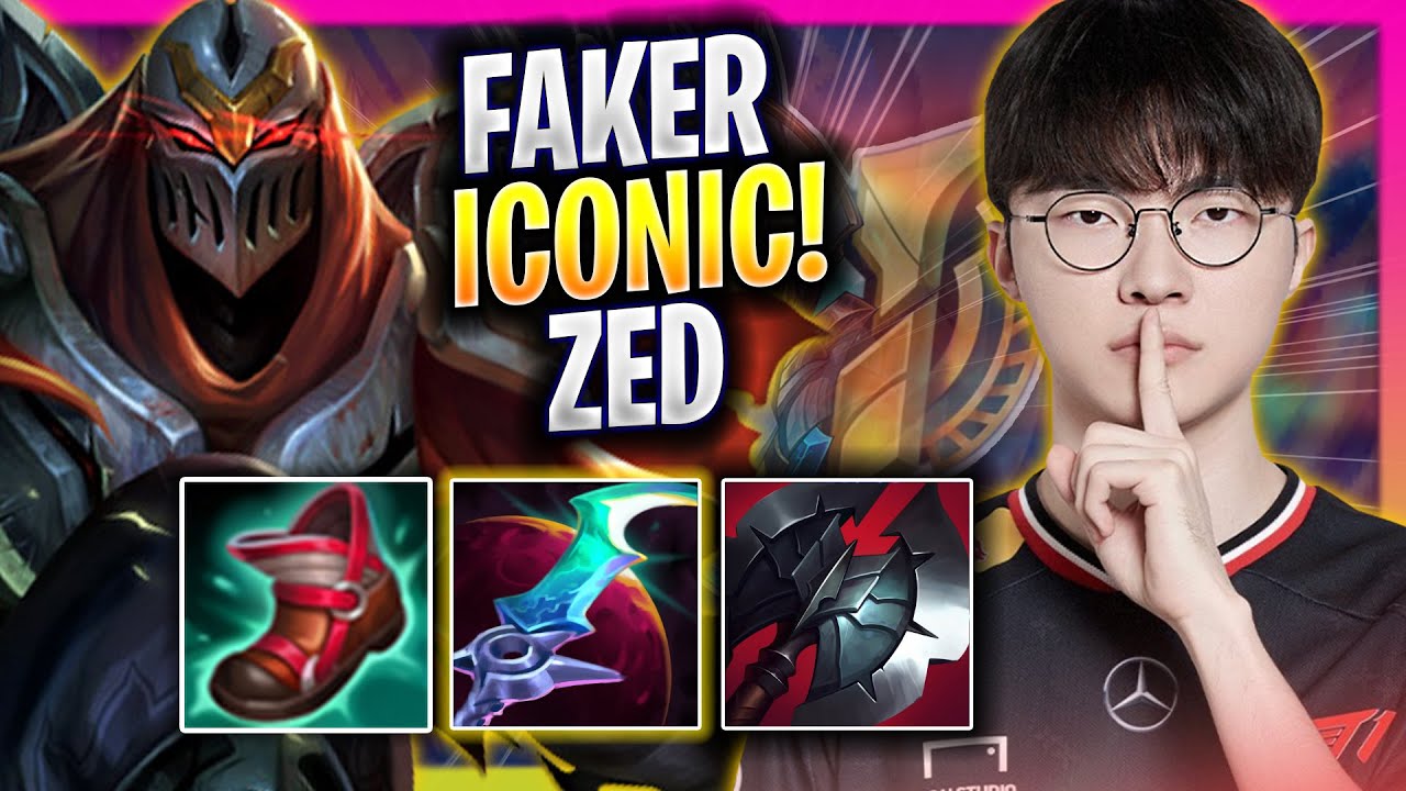 FAKER BRINGS BACK HIS ICONIC ZED! - T1 Faker Plays Zed MID vs Sylas! | Season 2025
