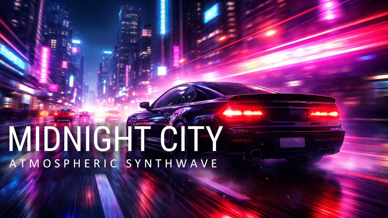 Midnight City | Atmospheric Synthwave (1 Hour)