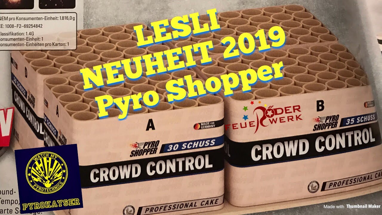 Lesli Pyro Shopper Crowd Control Neuheit 2019