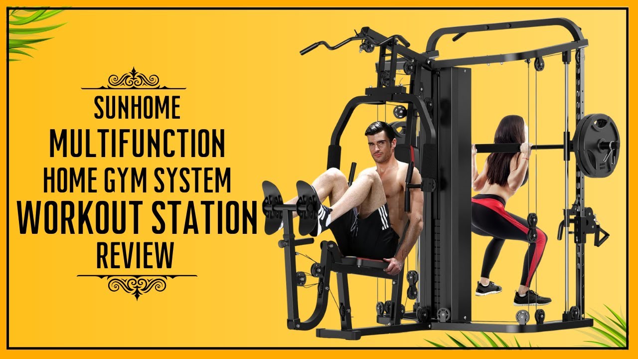 SunHome Multifunction Home Gym System Workout Station Review