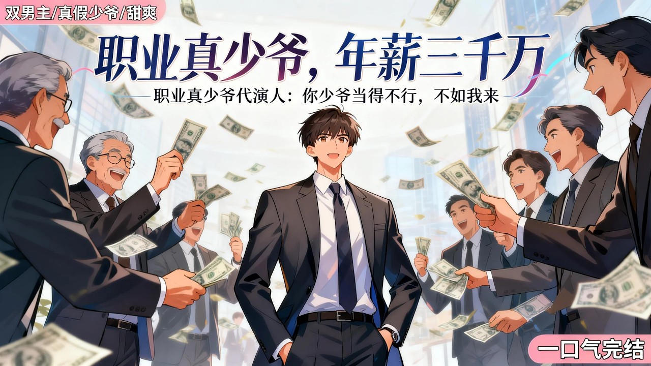 双男主🌈双男主/真假少爷/甜爽💗你穿进了真假少爷文里，因假少爷身份被逐出家门，遭受各种纨绔欺辱，在餐馆刷月薪2k的盘子。你决定自谋出路，成为&ldquo;职业真少爷代演人&rdquo;，从此你过上了年薪三千万的真少爷生活~