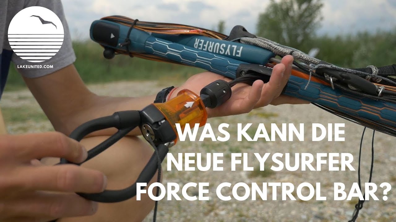 Flysurfer Force Control Bar - Test by LAKEUNITED