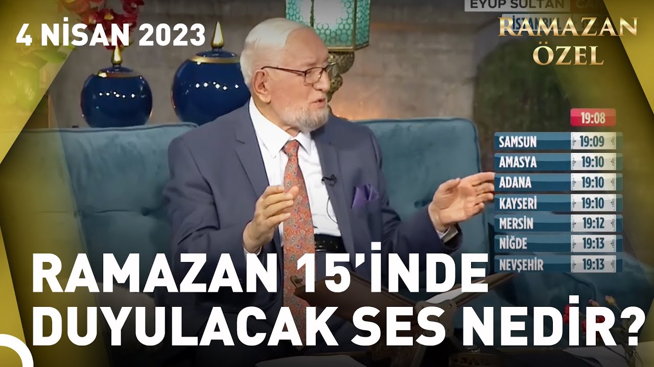 Ramazan'ın 15. Gününde Gökten Bir Ses Gelecek Deniyor Doğru Mu? | Necmettin Nursaçan'la İftar Saati