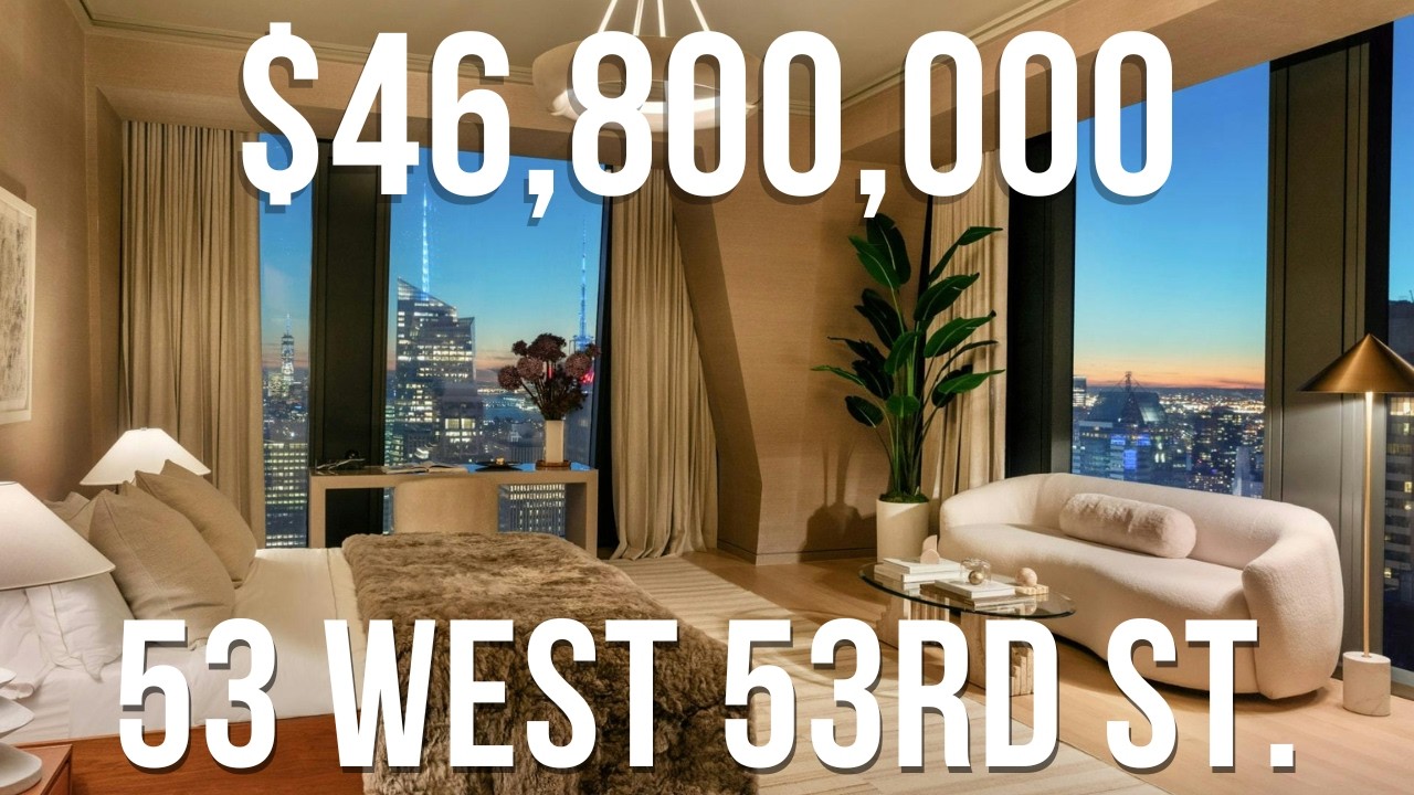$46.8M New York City Apartment Tour - 53 West 53rd St., 10019 | Luxury Apartment Tour | Mania Luxury