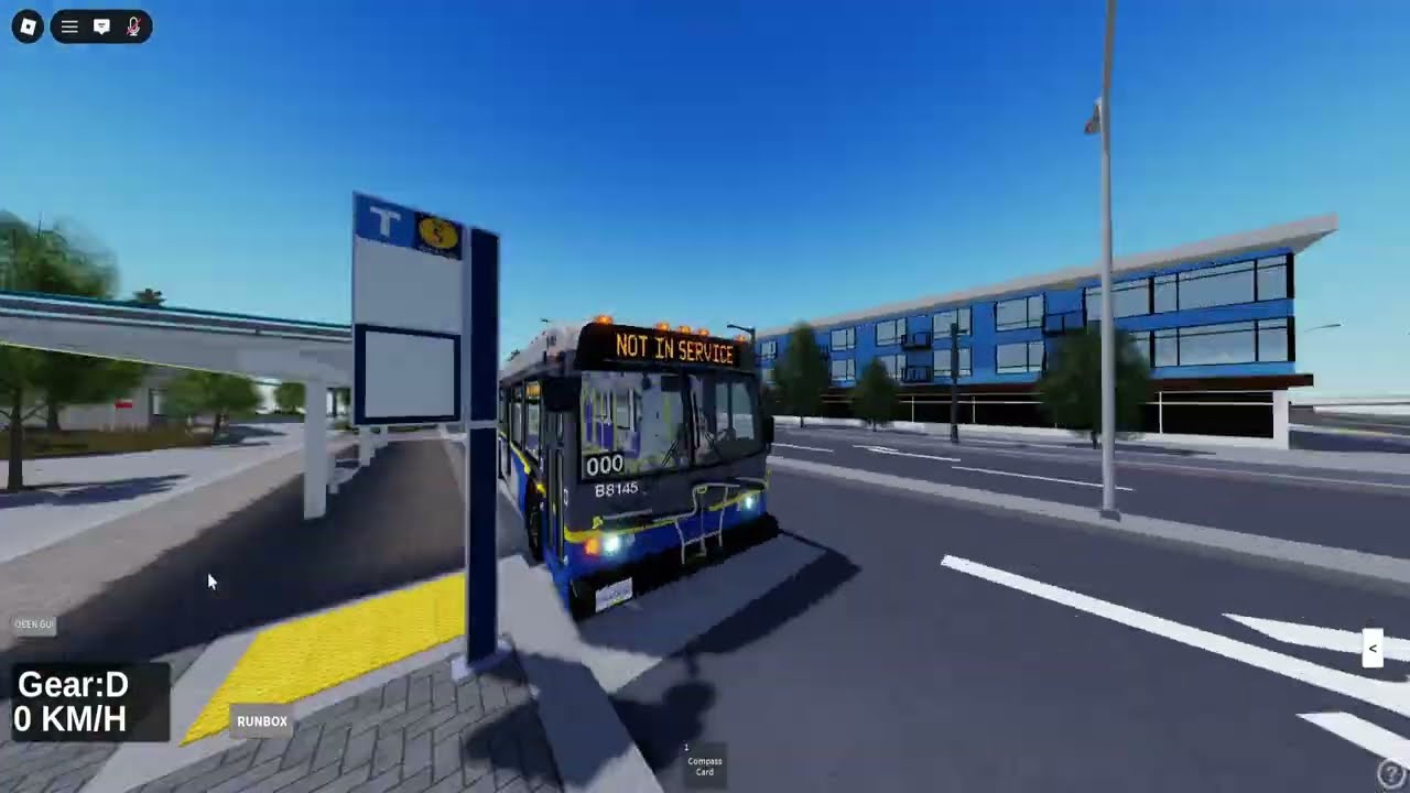 ROUTE R2 PARK ROYAL TO PHIBBS - TRANSLINK ROBLOX SCBCTA DE60LFR #B8145