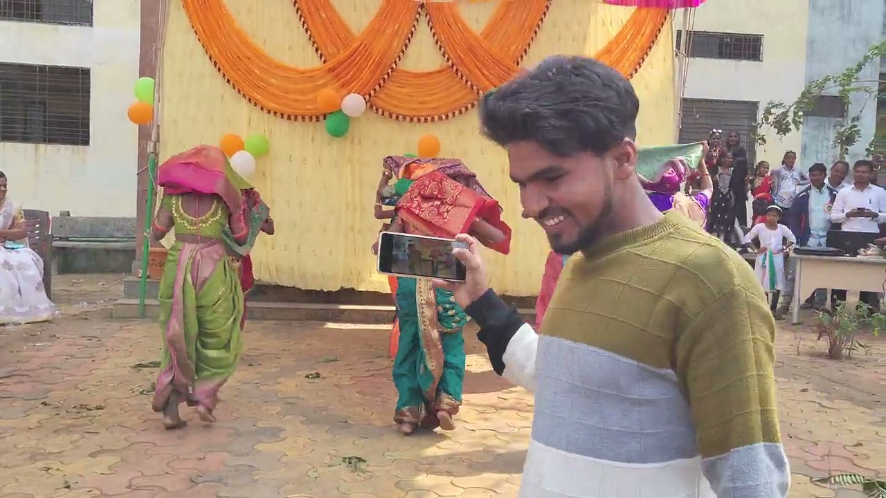 शासकीय आश्रम शाळा पांगण #मुलांची लावणी Remix इयत्ता सातवी #प्रजासत्ताक दिवस 2026🇮🇳