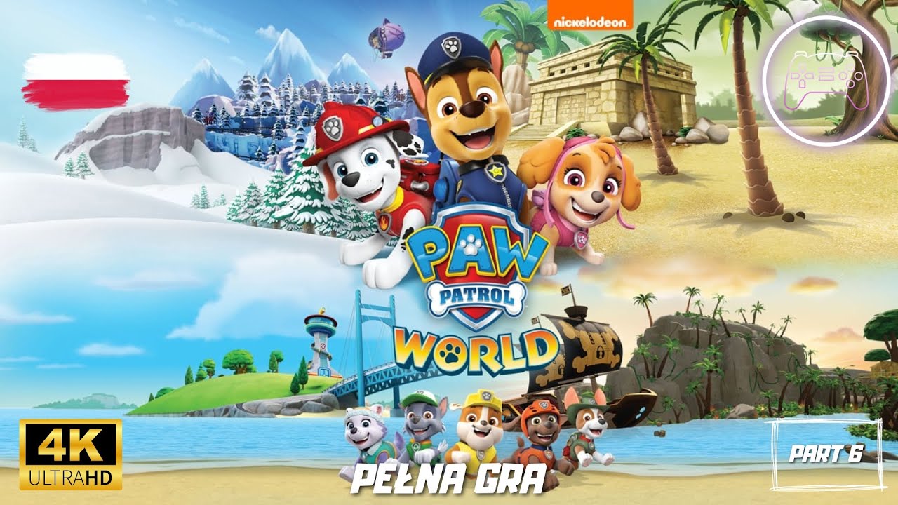 PAW Patrol World Świat Psiego Patrolu [PS5] [CAŁA GRA] Part 6 WALKTHROUGH | NO COMMENTARY | 4K 60ᶠᵖˢ
