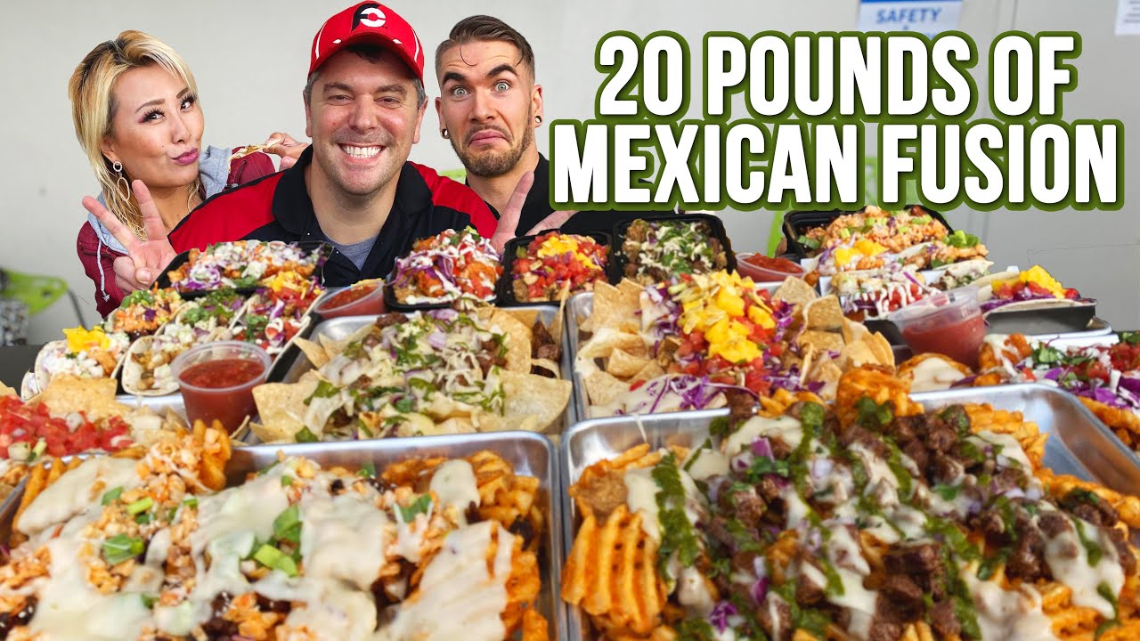 20lb Mexican Fusion Food Truck Challenge w/ @Joel Hansen and @Raina Huang
