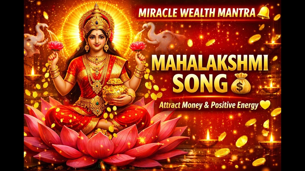 🔔 Miracle Wealth Mantra | Attract Money💰 & Positive Energy💛| Sree , Sree Lakshmi Song🌸#bhakti #shree