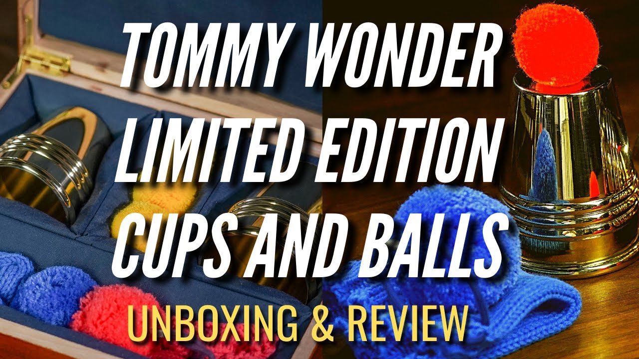 Tommy Wonder Cups and Balls (Limited Edition) by Raphael & Bluether Magic - Unboxing and Review