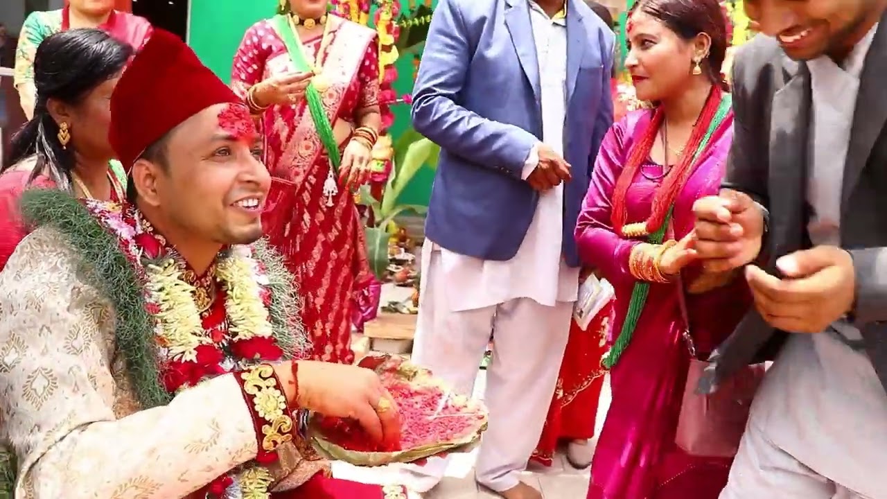 Wedding  ceremony Ranjan Dahal with Asmita Bhurtel Date:2079-01-26 Hetauda Part-2