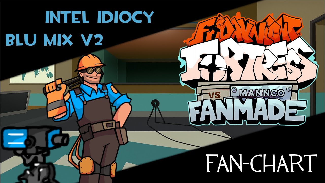 (FanCharts BY FNFCharters V3.5) Intel Idiocy V2 - Vs Mann Co [Fan Chart]