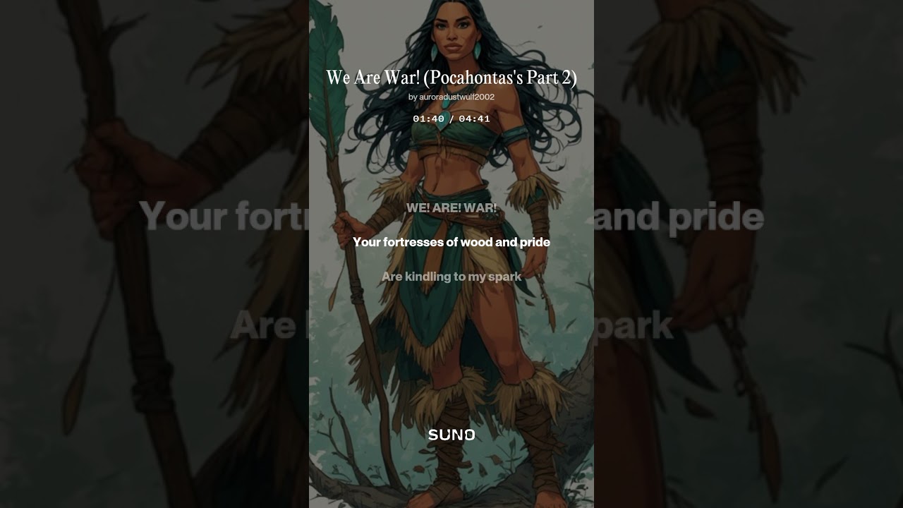 We Are War! (Pocahontas's Part 2)
