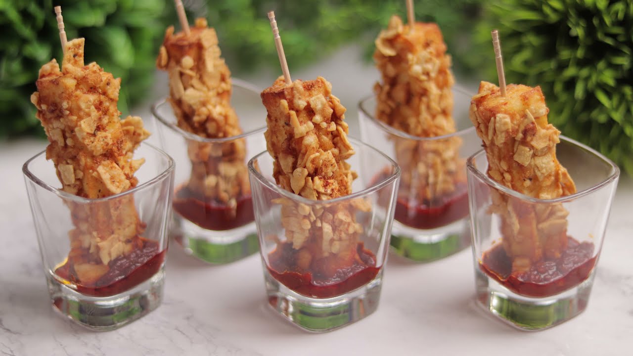 Paneer Papad Fingers Recipe | Indian Starters