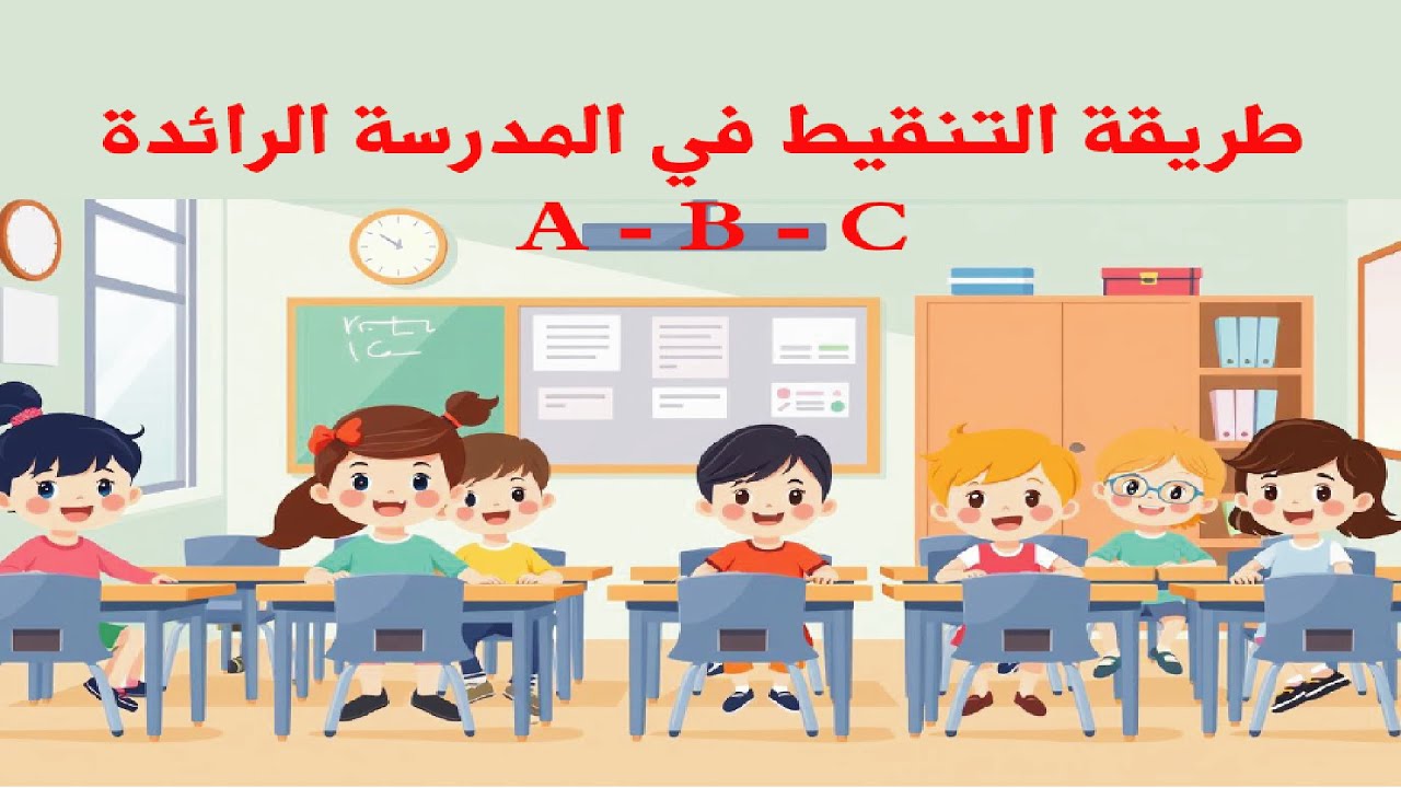 المدرسة الرائدة : طريقة التنقيط في المدرسة الرائدة