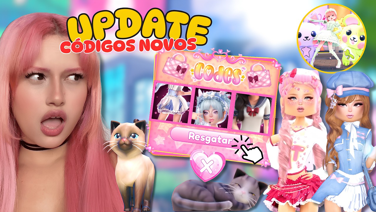 🚨 NOVOS C&Oacute;DIGOS + TRAILER do UPDATE TOKYO no Dress To Impress! 😱🗼