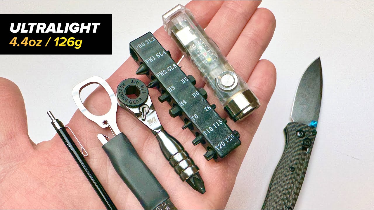 I Gave Up My Multitool — These Ultralight EDC Tools Are Why